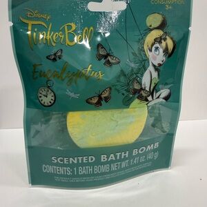 Tinker Bell Eucalyptus Scented Bath Bomb 40g 3 Packs Bath Bombs New Disney Peter
